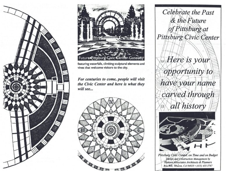 Artwork elements celebrating Pittsburg's history