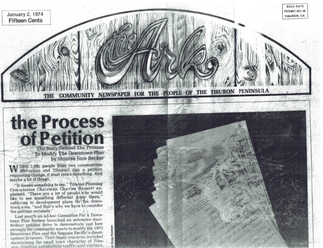 The Ark newspaper, January 2, 1974: The Process of Petition