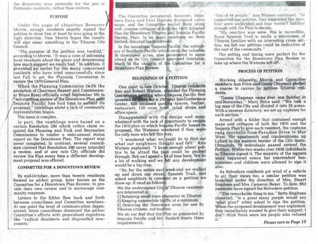 The Ark newspaper article, continued