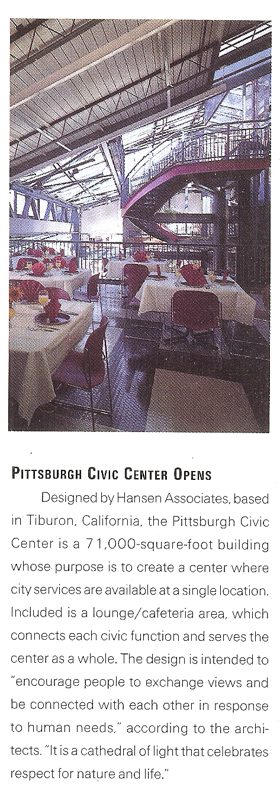 Pittsburgh Civic Center Opens