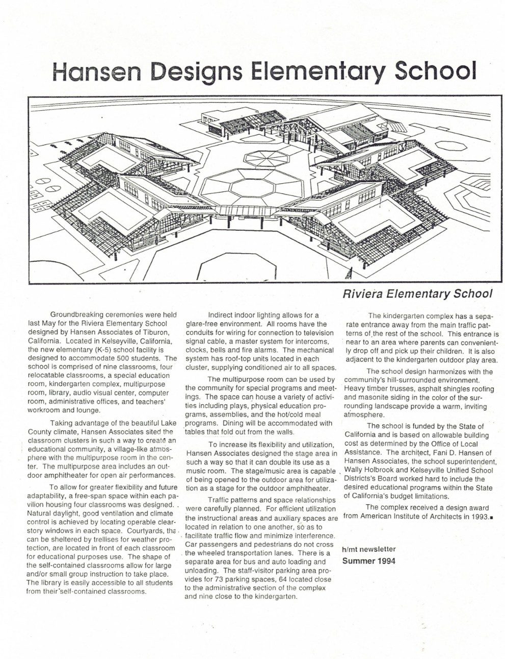 Hansen Designs Elementary School